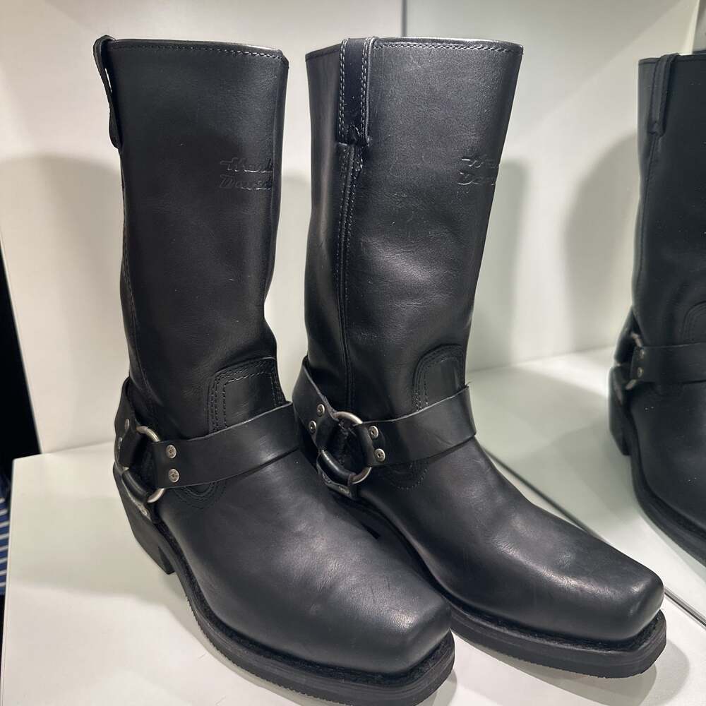Harley Davidson Women’s Hustin Black Boots 9.5 Pre-Owned D85354